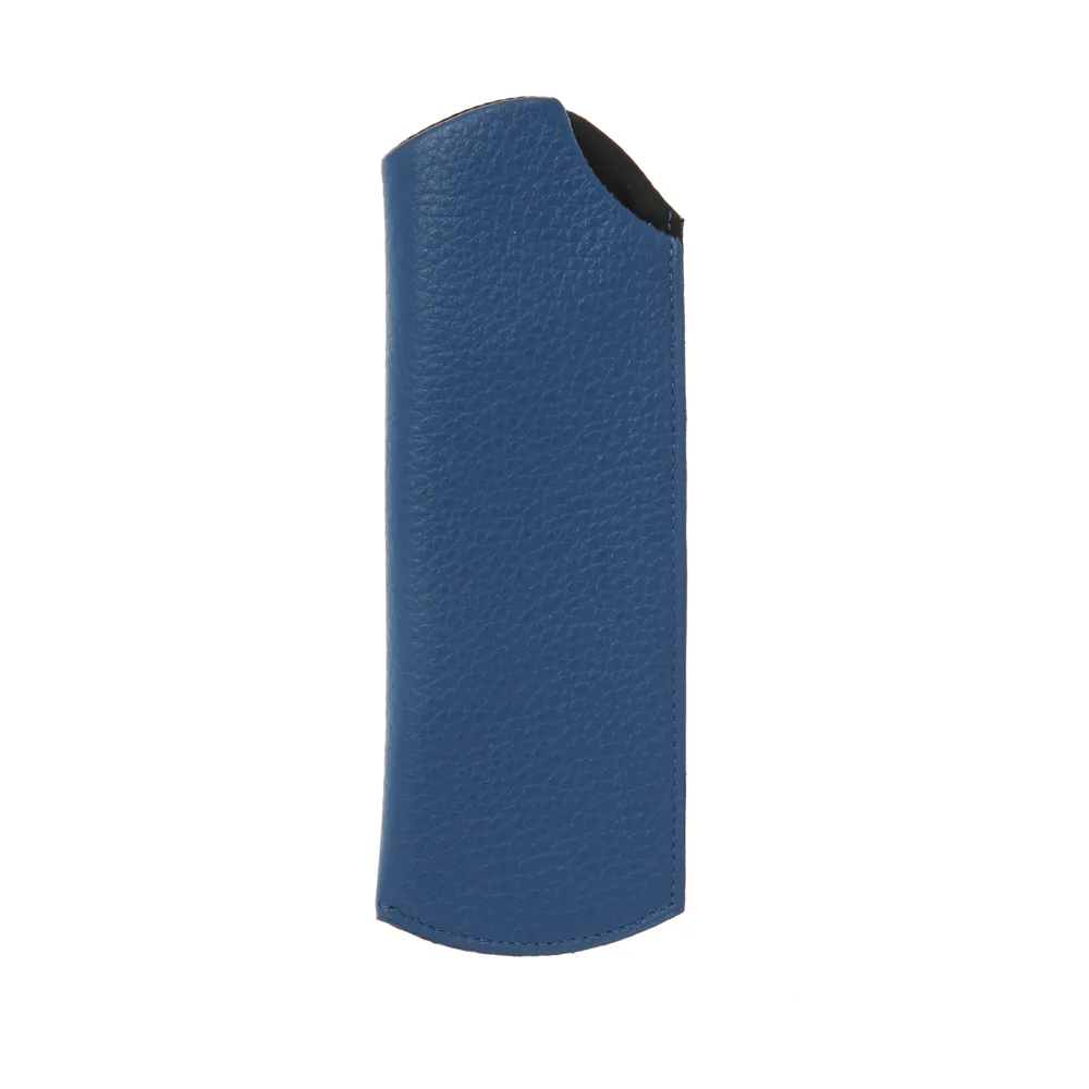 Porta óculos de Couro Azul - Vinho - Feder Global